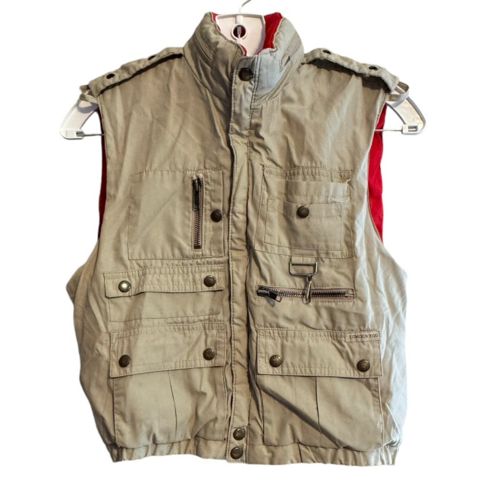 London Fog Reversible Vest
